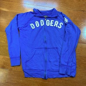 Vintage LA Dodgers zipper sweatshirt